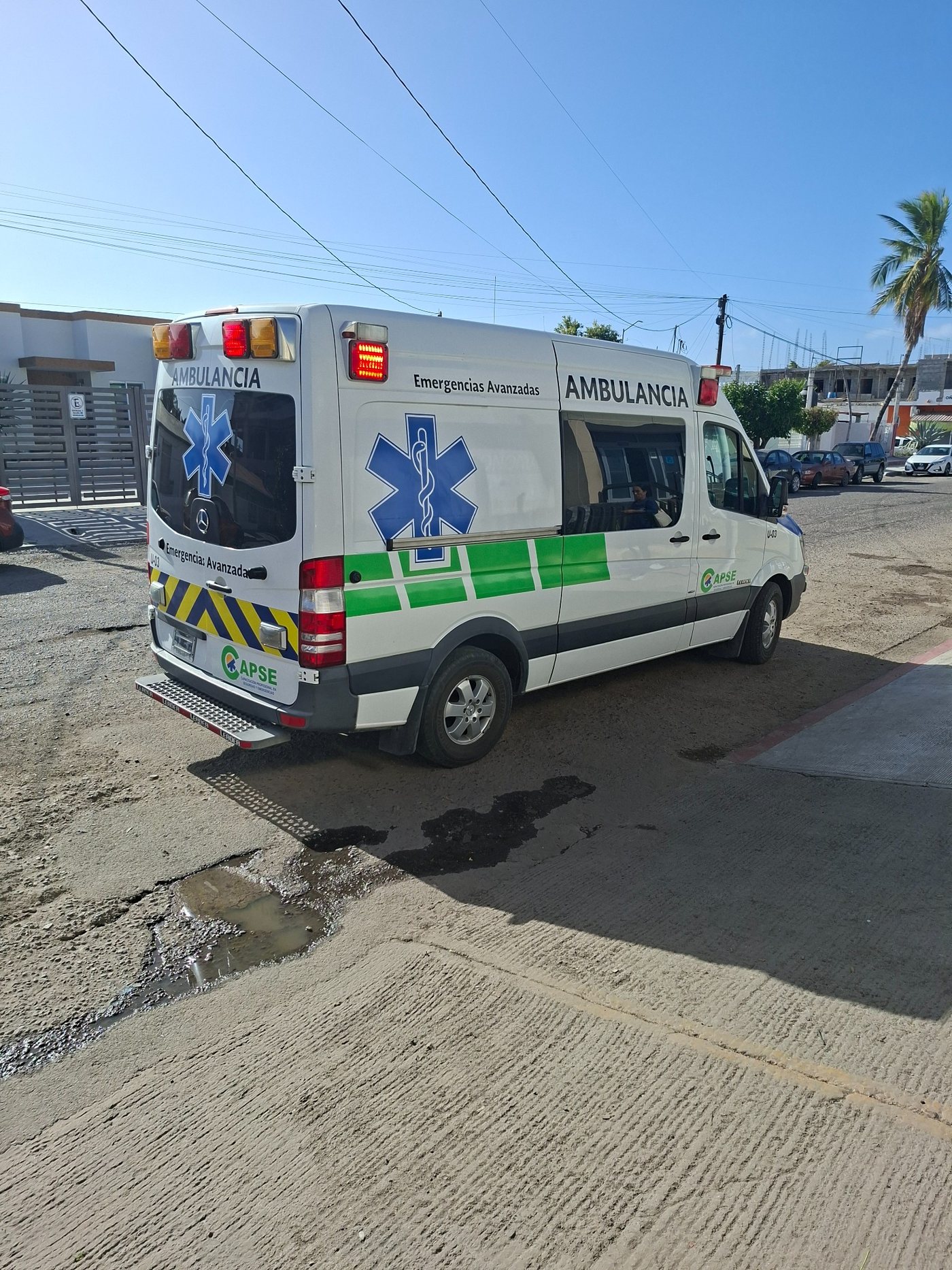 Ambulancia operativa CAPSE